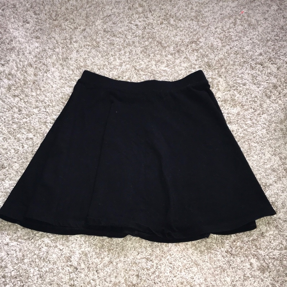 Black Circle Skirt